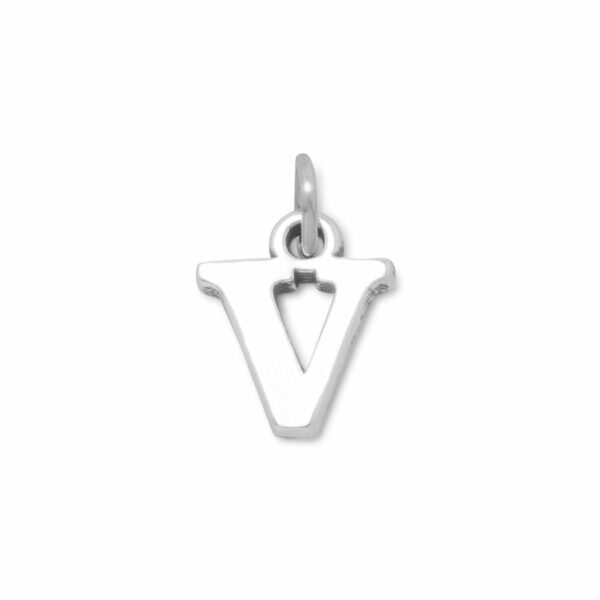 Oxidized V Charm